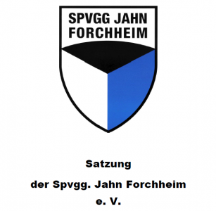 Satzung SpVgg Jahn Forchheim